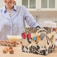 thumbnail image 6 of FOR U DESIGNS Butterfly Sunflower Leopard Stand Mixer Cover compatible with Kitchen Aid Mixer Stain Resistant Protective Stand Mixer Covers Case with Top Handle and Pocket - L, 6 of 8