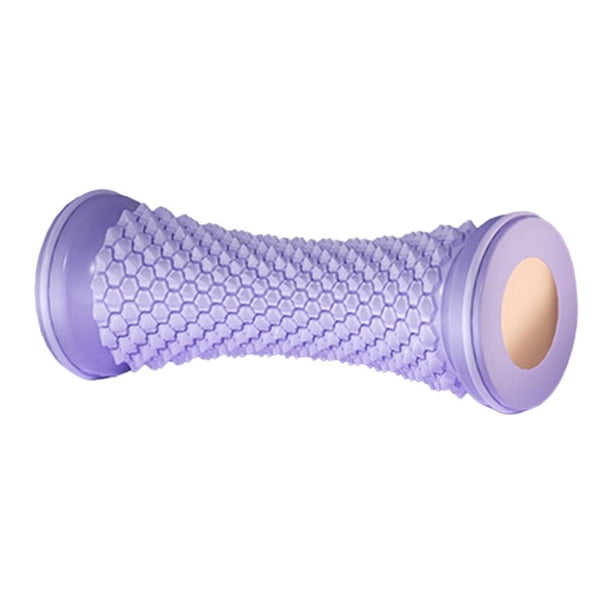 Rueda de Masaje de Pies con Pelota de Fascia para Yoga, Rodillo de Dragado de Tendones del Pie, Rueda de Masaje de Pies Multifuncional, Color
