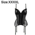 thumbnail image 2 of Lencería sexy con corsé para mujer, corsé de encaje, corpiño con tirantes de liga, corsé sobre el busto, conjuntos de tocador, 2 of 7