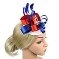 thumbnail image 6 of Fgnfyis Elegant Black Evening Mini Top Hat for Bride Wedding and Party Hair Accessory Dark Blue, 6 of 6