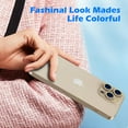 thumbnail image 2 of LAICAIW for iPhone 14 Pro/iPhone 14 Pro Max Camera Lens Protector Bling, HD Tempered Glass Shining Decoration Lens Screen Protector Individual Aluminum Alloy Metal Ring, Glitter Gold, 2 of 7