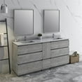 thumbnail image 2 of Fresca Stella 72" Double Bathroom Vanity w/ Mirrors in Sage Gray, 2 of 16