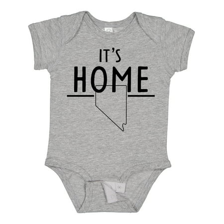 

Inktastic It s Home- State of Nevada Outline Gift Baby Boy or Baby Girl Bodysuit