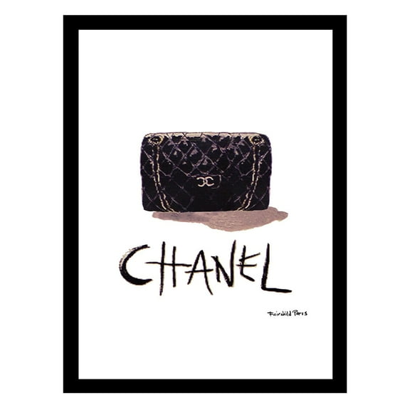 High Fashion Designer Handbag Framed Print