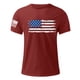 thumbnail image 3 of Tops para hombre, blusas y camisas de manga corta con cuello redondo para hombre, jersey informal con cuello redondo estampado para hombre, pantalones cortos deportivos para fitness, blusa para hombre, 3 of 4
