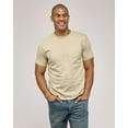 thumbnail image 2 of Real Essentials 5 Pack: Men’s 100% Cotton Casual T-Shirts Plain Jersey Shirts Fashion Tees (Big & Tall Available), 2 of 6