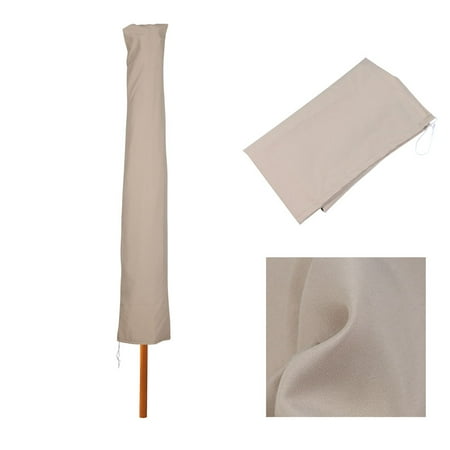 11 Foot Umbrella Weatherproof Outdoor Umbrella Protective Cover Bag Fit 5' 6' 7' 8' 9' 10'/ 11' 12' 13' Umb ()
