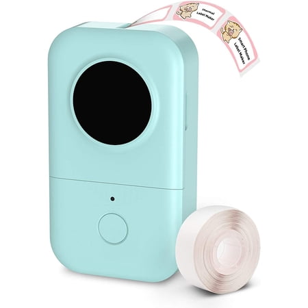 Phomemo D30 Label Maker Machine with Tape, Portable Bluetooth Label Printer, Handheld Sticker Mini Labeler