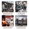 thumbnail image 4 of Steel Toe Shoes for Men Convenient Rotating Buckle: for Industrial setting, 4 of 5