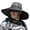 Khaki, variant on Outdoors Large Wide Brimmed Fishing Hat Sun UV for Protection Waterproof Buc