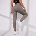 thumbnail image 5 of 3D Cellulite Leggings for Women Tummy Control Compression Pants Smile Contour Activewear Tights Anti Cellulite Leggings Lightweight Slim Fit Pants Resistance Band Leggings Fitness Sport Pants Brown L, 5 of 9