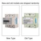 thumbnail image 3 of 220V 10(40)A Digital 1 phase 2 Wire 4P Din Rail Electric Meter Electronic KWh Meter, 3 of 5
