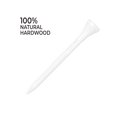 thumbnail image 4 of Pride Golf Tee, 2-3/4 inch Deluxe Tee , White, 4 of 4