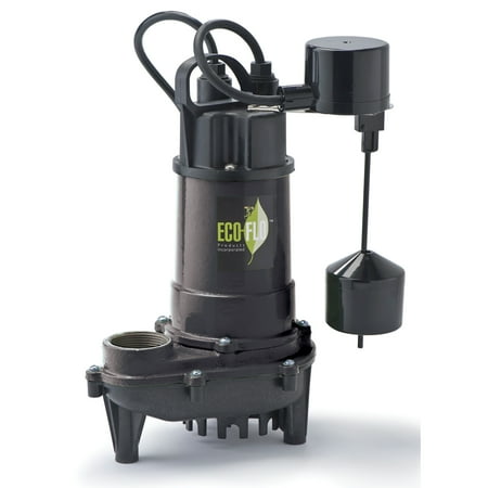 Flex Flo Pump - Eco Flo ECD50V 1/2 HP Submersible Sump Pump
