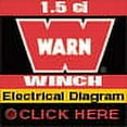 thumbnail image 3 of Warn Winch Remote Hand Held Controller 64849 Replacement Remote Control For VRX45 And VRX45-S Winches; Hard Wired; 10 Foot Length Cord; Rubber Hand Grip; Without Socket, 3 of 5