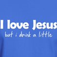 thumbnail image 3 of CafePress - I Love Jesus But I Drink A Little T Shirt - Men's Classic Graphic Cotton T-Shirt, 3 of 4