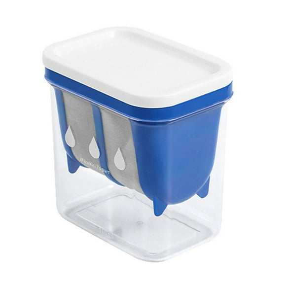 Matsuzay Separador de suero rápido y fácil, colador de malla fina para suero casero, fácil de limpiar, diseño de colador de yogur japonés Cocina y Comedor