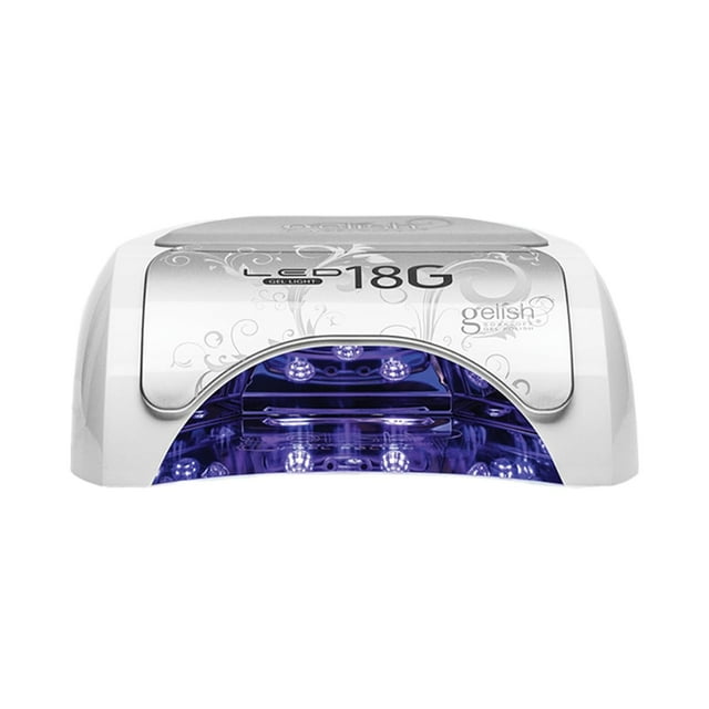 Gelish Paquetes de luces clásicas de 18 G – Lámpara profesional de curado de uñas para uso doméstico o de salón, luz LED/UV de secado rápido para gel de larga duración (luz clásica de 18 G)