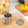 thumbnail image 7 of ZHUYING 2 pcs Powdered Sugar Shaker Duster - With Handle - Cinnamon Shaker For Coffee Bar - Fine Mesh Dredge - 6 ounce, pack of 2 | Style: Fine, 7 of 7