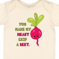 thumbnail image 4 of Inktastic You Make My Heart Skip a Beet Boys or Girls Baby Bodysuit, 4 of 5