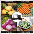 thumbnail image 4 of 1/2'' Replacement Chopper Blade & Pusher - For Vegetable, Fruit & French Fry Cutting Machines, Silver, 4 of 7