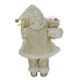 thumbnail image 5 of Moyic Muñeco de nieve festivo, muñeco de Papá Noel, adorno, decoración, interior, escritorio, estatua, decoración, acento con temática Kits de decoración para fiestas beige dorado 17x30cm, 5 of 6