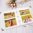 thumbnail image 5 of Vienrose Photo Album Self Adhesive 40 Pages Hardcover with DIY Scrapbooking Kit 3 Rings Paper Scrapbook for Lover Friends Kids Anniversary Wedding Gift, 5 of 6