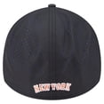 thumbnail image 4 of Men's New Era  Black New York Mets Night 39THIRTY Flex Hat, 4 of 5