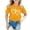 Yellow, variant on KVPLBQFD Girls Short Sleeve T Shirt Toddler Trendy Heart Print Top Cute Aesthetic Shirts for Kids Multi Colors Summer Tee Tops Comfortable Clothes for Tweens Girl