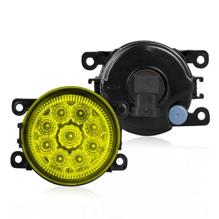 BSBSDJB For Nissan Titan 2016-2019 Pair of 3500K Yellow LED Fog Light Driving Lamps