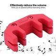 thumbnail image 3 of Professional Practice Violin Mute Reduce Volume Mellow Sound Durable Metal and Rubber Material, 3 of 8