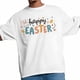 thumbnail image 5 of Camisetas casuales de manga corta con estampado de conejo de Pascua para hombre, 5 of 8
