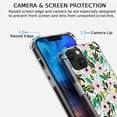 thumbnail image 3 of Dream Flower Case for iPhone 14,Aesthetic Colourful Floral Pattern Soft TPU Bumper Case Cover, 3 of 5