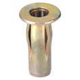 thumbnail image 4 of Unique Bargains Multi-Grip Rivet-Nut, M5 Pre-Bulbed Shank Carbon Steel Color-Zinc-Plated Flat Head Threaded Insert Nut 30 Pcs, 4 of 5