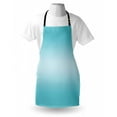 thumbnail image 3 of Ombre Apron Open Blue Sky on a Spring Day Inspired Vivid Blue Colored Modern Nature Design Art, Unisex Kitchen Bib Apron with Adjustable Neck for Cooking Baking Gardening, Turquoise, by Ambesonne, 3 of 3