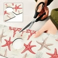 thumbnail image 6 of Yayeee Faucet Mat for Kitchen Sink 14.7" Diatomite Long Splash Guard Pad, Brown Starfish, 2 Pack, 6 of 7