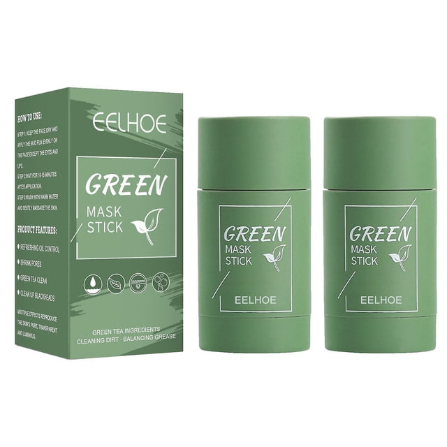 Mud Stick Mask HUOGUO Green Tea Purificante Oil Control 40 g