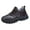 Wine, variant on Men's Winter Snow Boots Lace Up Non Slip Ankle Booties Warm Furry Lined Waterproof Insulated Slip On Sneakers Red 10