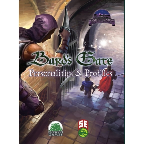 Bard's Gate - Personalities & Profiles - 5E, (Hardcover)