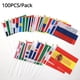 thumbnail image 4 of 100 unidades/paquete de banderas de mano para el juego de fútbol europeo 2024, minibandera de mano para naciones, para fanáticos de eventos de fútbol, 4 of 4