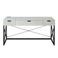 thumbnail image 4 of Furniture of America Blagica 60-Inch Wood Lift Top Desk, 4 of 5