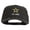 Charcoal, variant on Star US Army Embroidered Solid Cotton Twill 5 Panel Prostyle Snap Cap - Charcoal OSFM