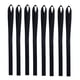 thumbnail image 5 of Correas de de suave negras para remolque, remolque, camión de carga, barco, vehículo pequeño y corto 8 piezas shamjiam Correas de amarre de bucle suave, 5 of 8