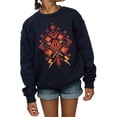 thumbnail image 3 of Harry Potter Girls Christmas Fair Isle Sweatshirt, 3 of 5
