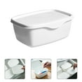 thumbnail image 3 of Paper Towel Storage Organizer Wipes Dispenser Container with Lid, 3 of 6