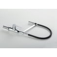 thumbnail image 2 of Stufurhome Vallant Kitchen Faucet with Spray Head Gooseneck Single Lever Mixer in Chrome, 2 of 12
