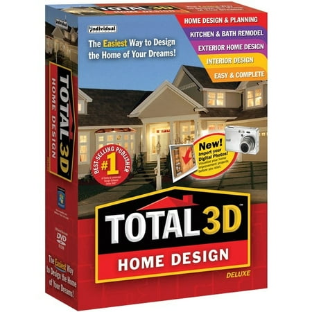 Total 3D: Home Design Deluxe - Build Home of Your Dreams, Individual Software, (Best Office Pc Build)