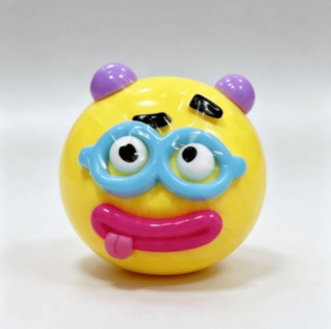Smushers Squishy - Novelty Smush Face Squeeze Toys, Durable Material Party Favor for Birthdays & Get-Togethers（yellow）