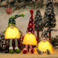 thumbnail image 4 of Glowing Gnome Christmas Faceless Doll Plush Toys 6 Styles Santa Claus Merry Christmas New Year Gifts Navidad Natal Home Decor, 4 of 5