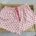 thumbnail image 4 of Haivin Women's Pajama Shorts, Fashionable Checkered with Elastic Waist and Drawstring Pockets, Comfortable Lounge Sleepwear for Home, Lounge and Sleep, 4 of 6